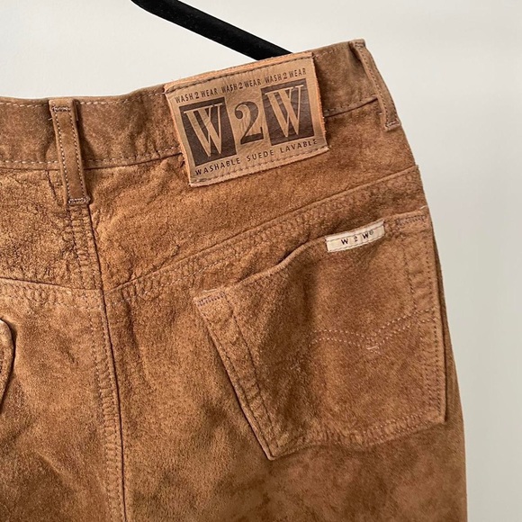 Vintage suede pants - Picture 2 of 6